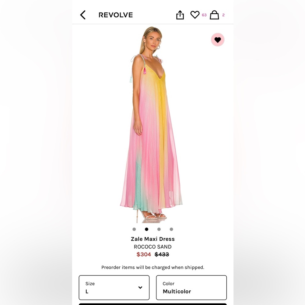 Rococo Sand Resort Dress